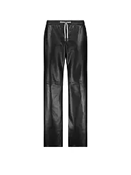 MONARI | Pantaloni effetto pelle | Nero