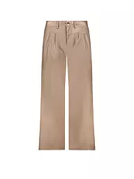 MONARI | Pantaloni effetto pelle | Cammello