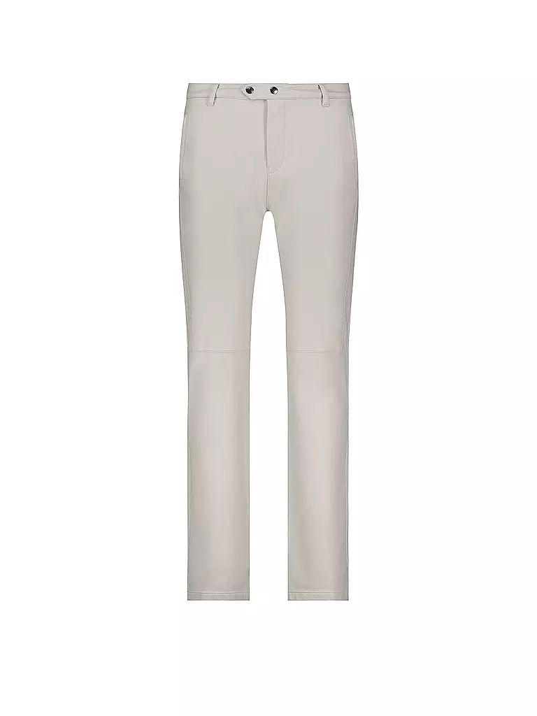 MONARI | Pantaloni effetto pelle | Beige