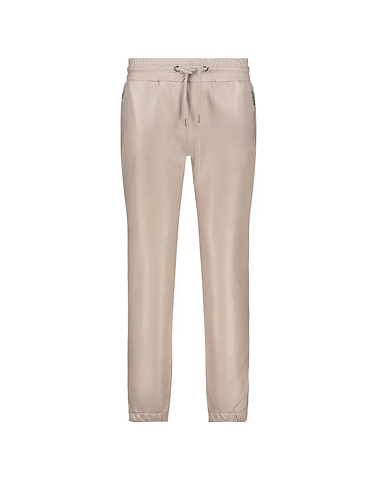 MONARI | Pantaloni effetto pelle | Beige