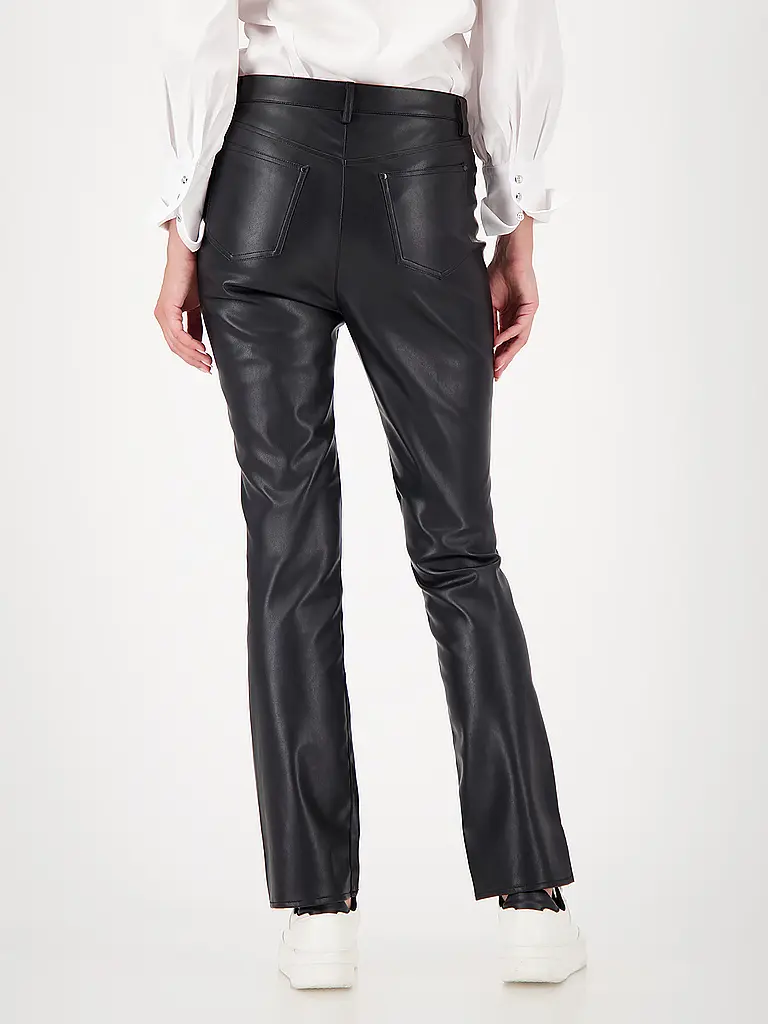 MONARI | Pantaloni effetto pelle |