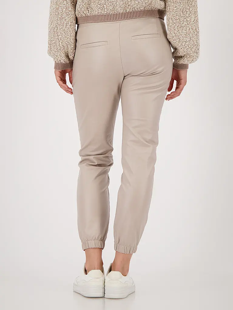MONARI | Pantaloni effetto pelle | 