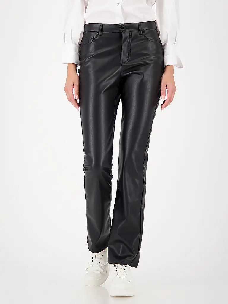 MONARI | Pantaloni effetto pelle |