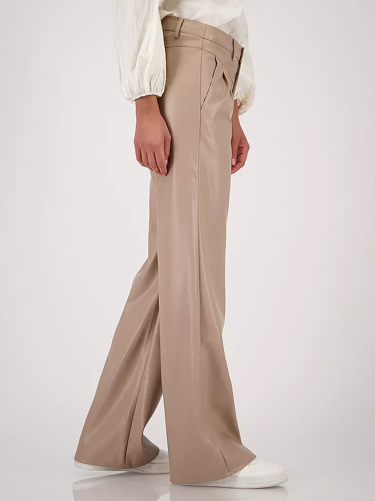 MONARI | Pantaloni effetto pelle | 