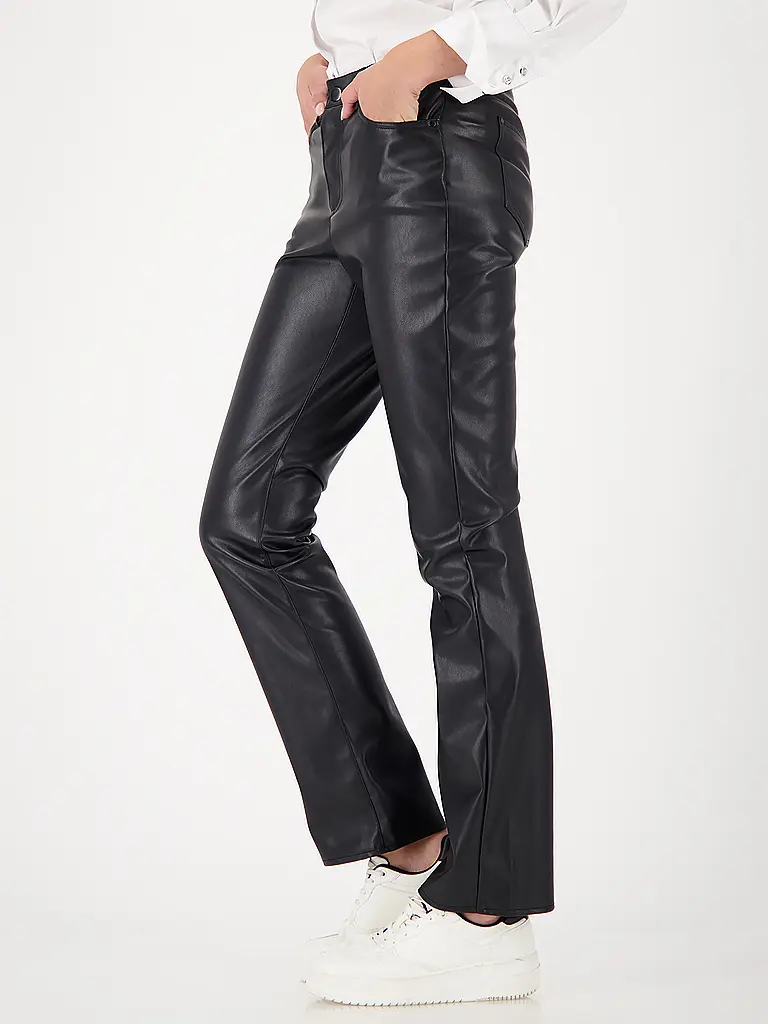 MONARI | Pantaloni effetto pelle |