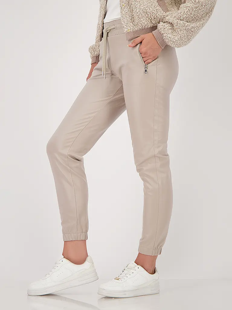 MONARI | Pantaloni effetto pelle | 