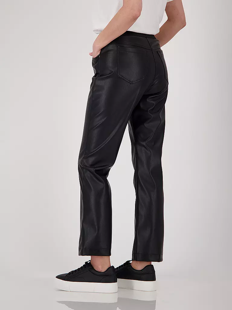 MONARI | Pantaloni effetto pelle | 
