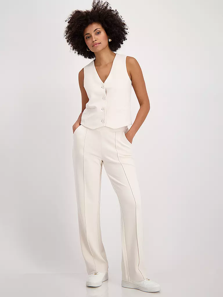 MONARI | Pantaloni Jogging Fit | Crema