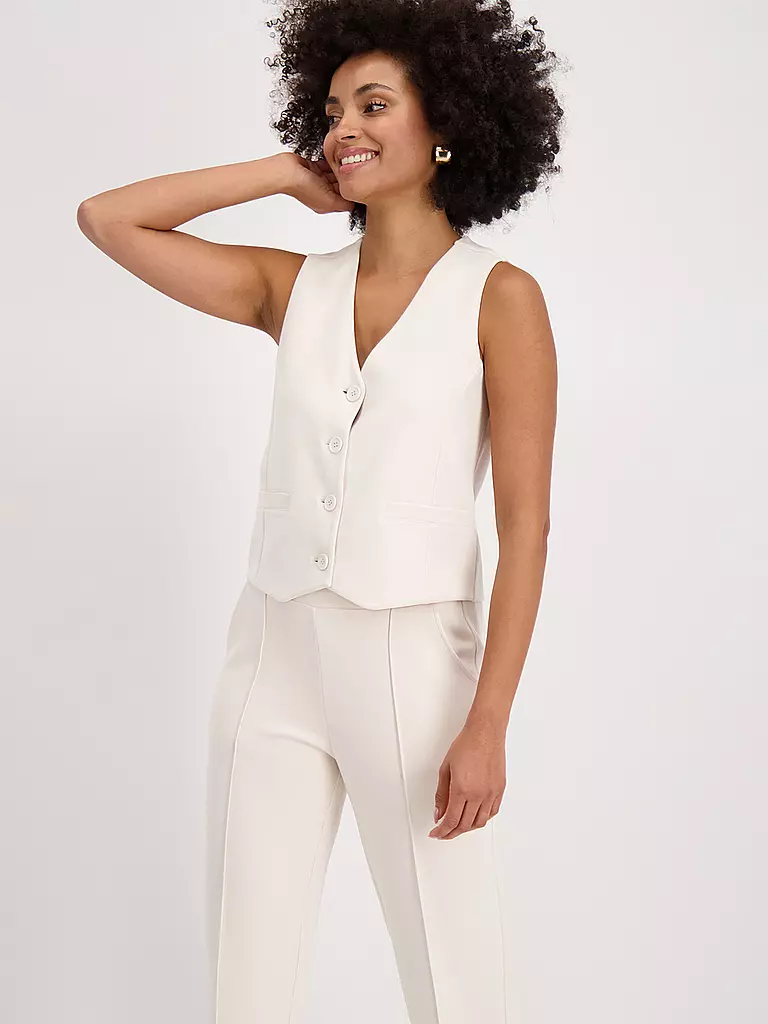 MONARI | Pantaloni Jogging Fit | Crema