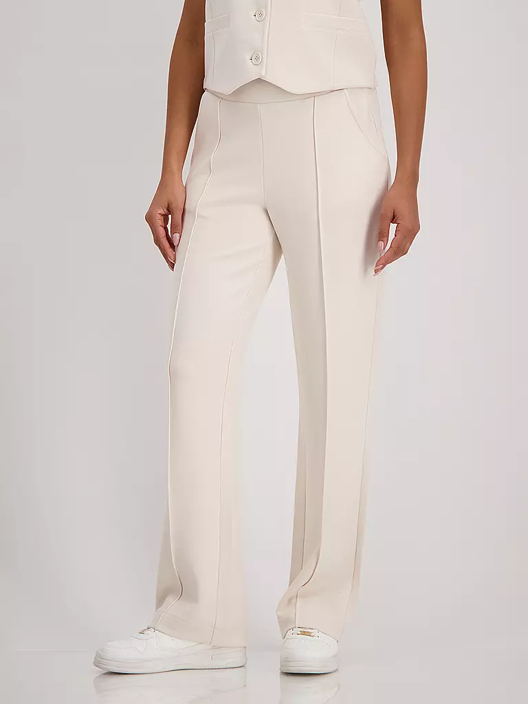 MONARI | Pantaloni Jogging Fit | Crema