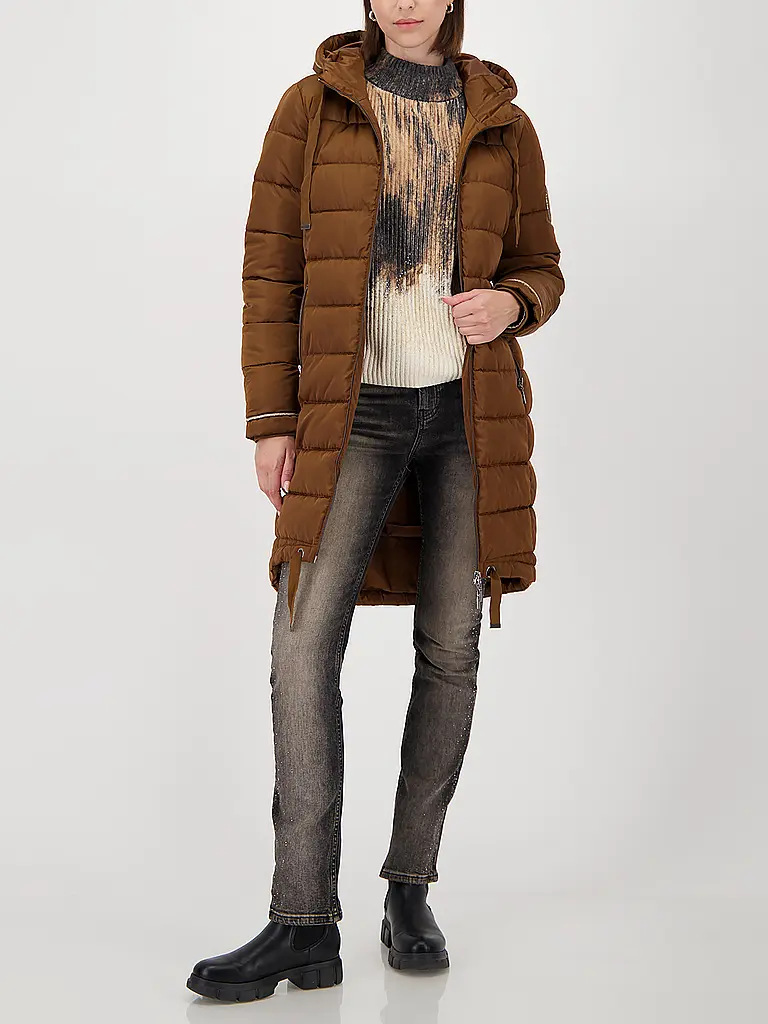 MONARI | Piumino | Marrone