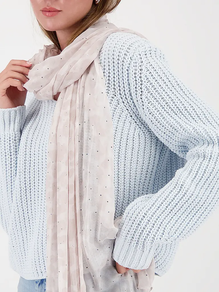 MONARI | Prodotto: Sciarpa
Marca: MONARI
Colore: beige
Categorie: Moda, Donna

Materiale: Viscosa
Motivo: Animalier
Stile: Glamour
Dettagli: Strass | 