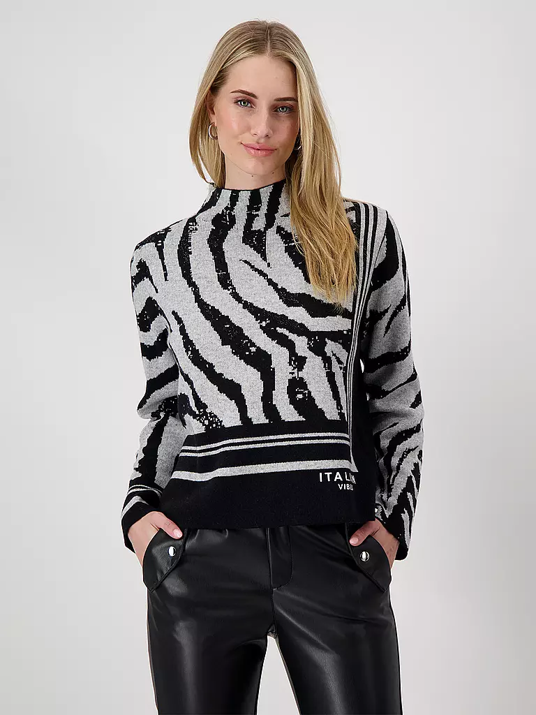 MONARI | Pullover | Nero