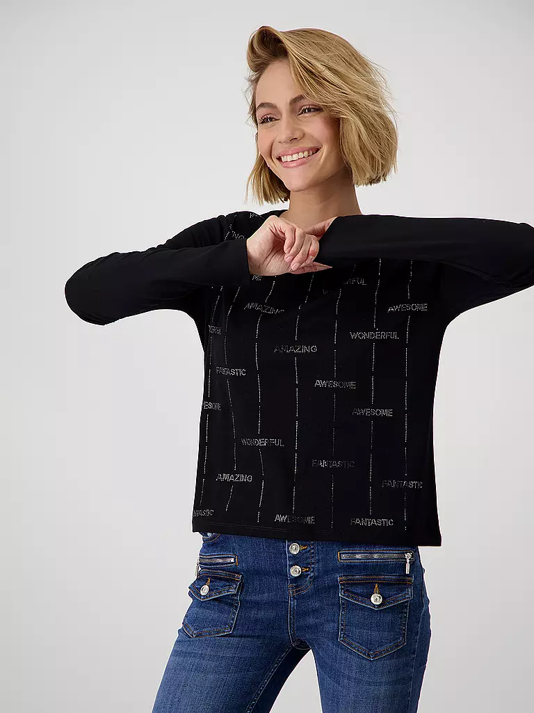 MONARI | Pullover | Nero