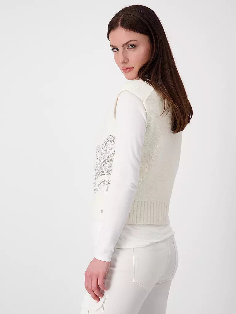 MONARI | Pullunder  | Crema