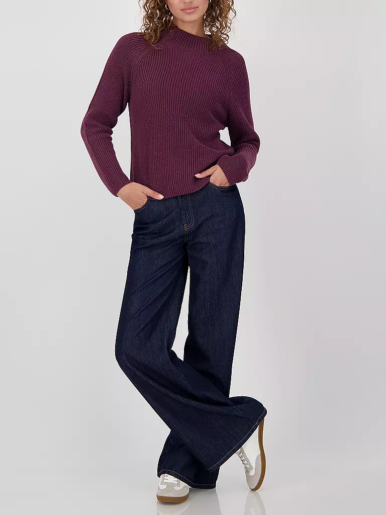 MONARI | Rollkragenpullover | Rosso scuro