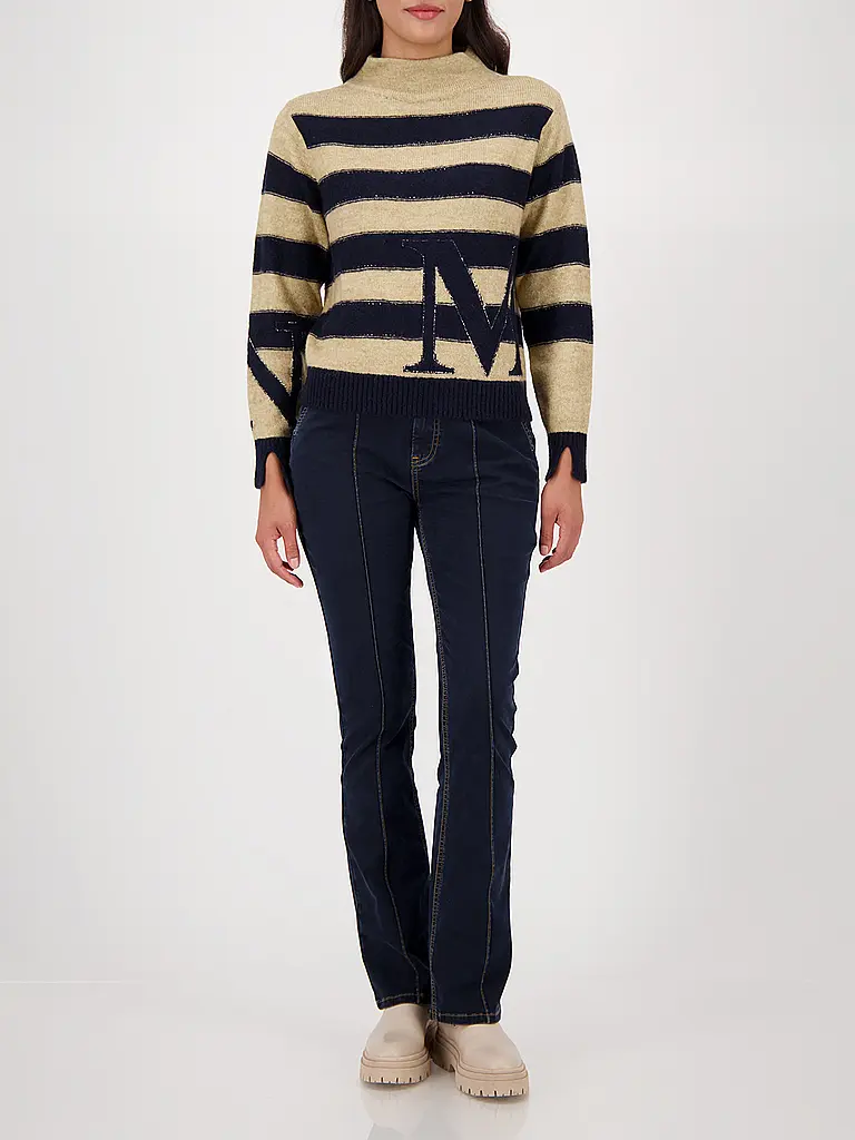 MONARI | Rollkragenpullover | Blu scuro