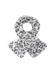 MONARI | Sciarpa effetto pelliccia | Grigio chiaro