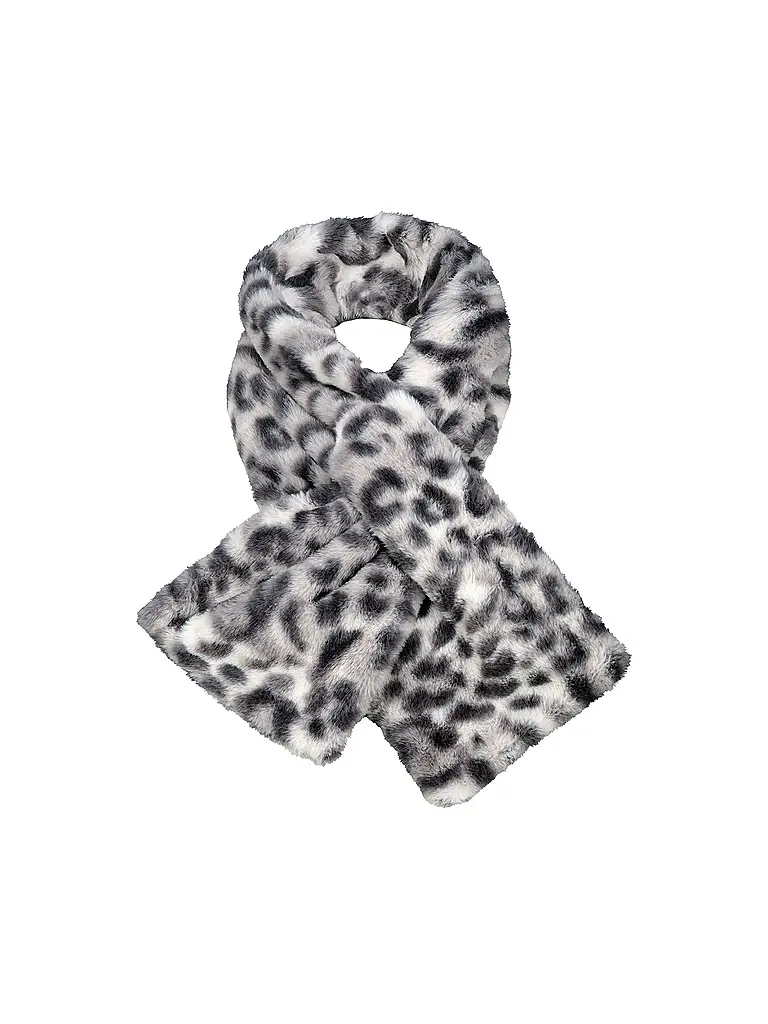 MONARI | Sciarpa effetto pelliccia | Grigio chiaro