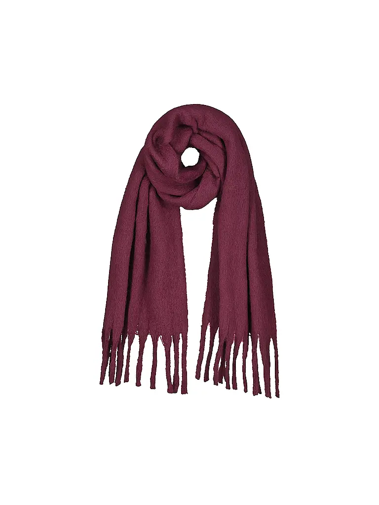 MONARI | Sciarpa | Rosso scuro