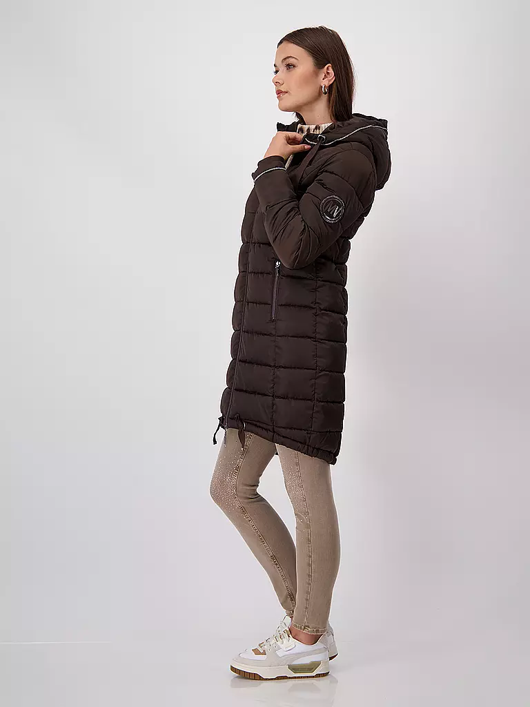 MONARI | Steppmantel  | Marrone