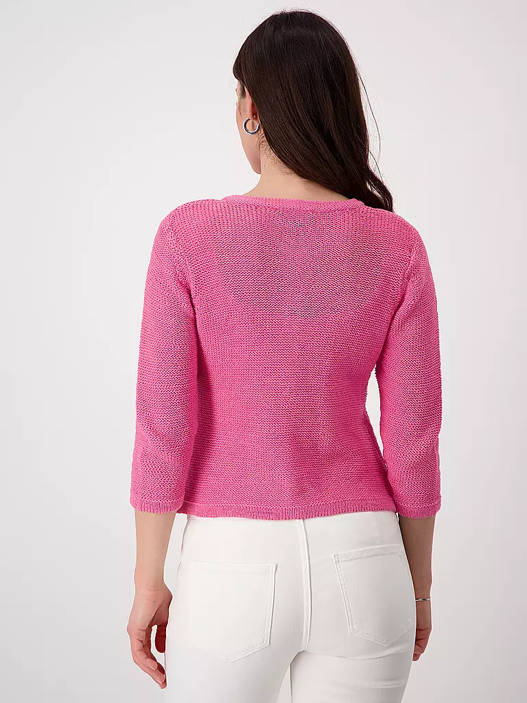 MONARI | Strickjacke | Fucsia