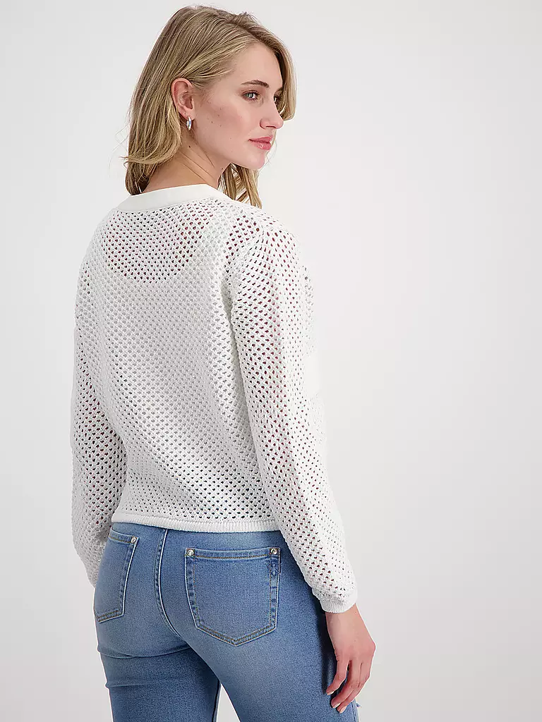 MONARI | Strickjacke | Crema