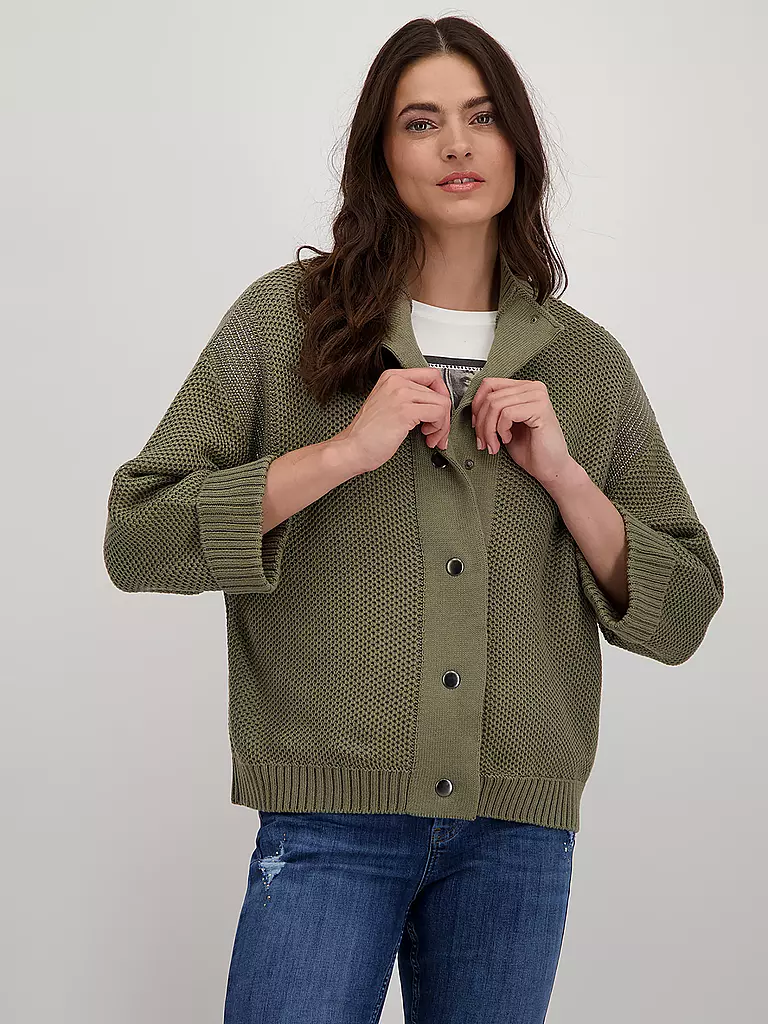 MONARI | Strickjacke | Verde