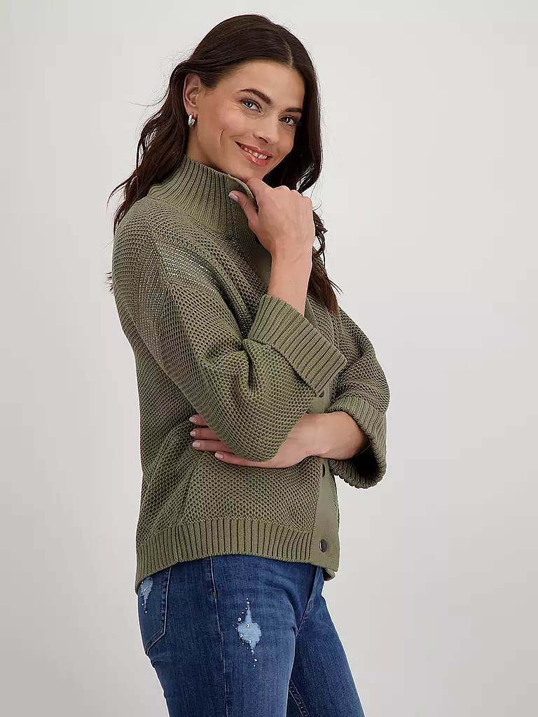 MONARI | Strickjacke | Verde