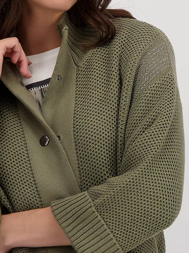 MONARI | Strickjacke | Verde