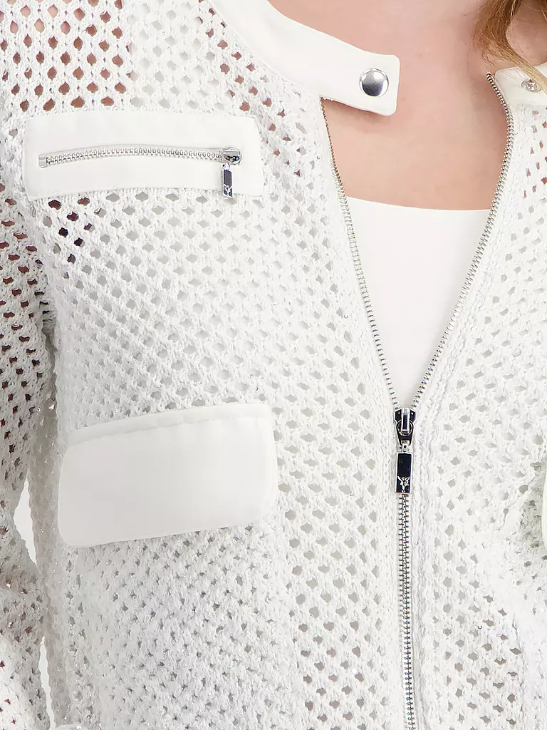 MONARI | Strickjacke | Crema