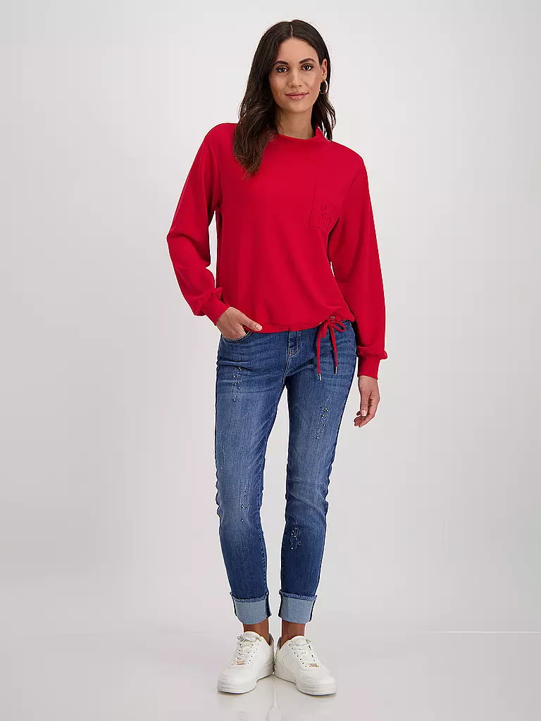 MONARI | Sweater | Rosso