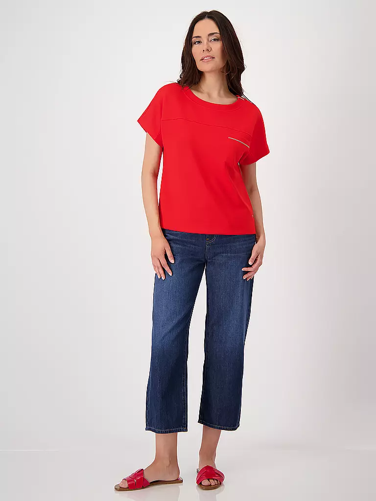 MONARI | Sweater | Rosso