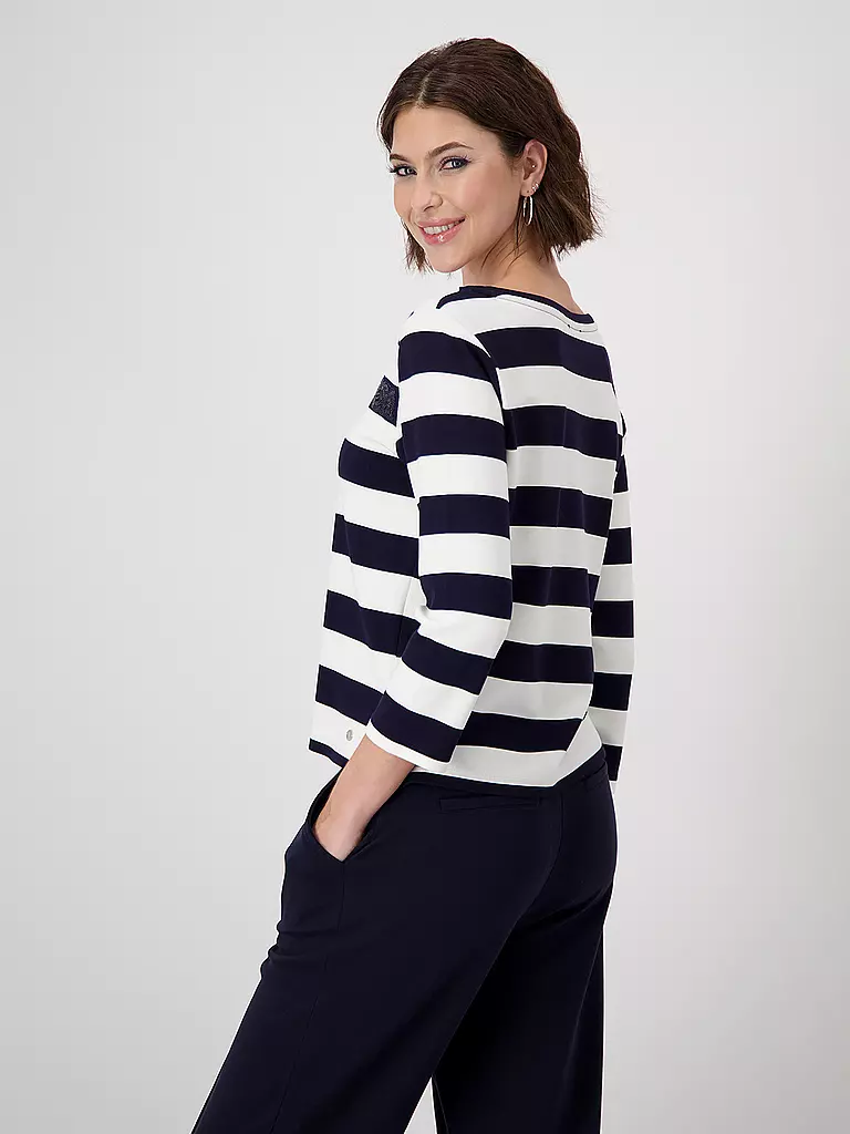 MONARI | Sweater | Blu scuro