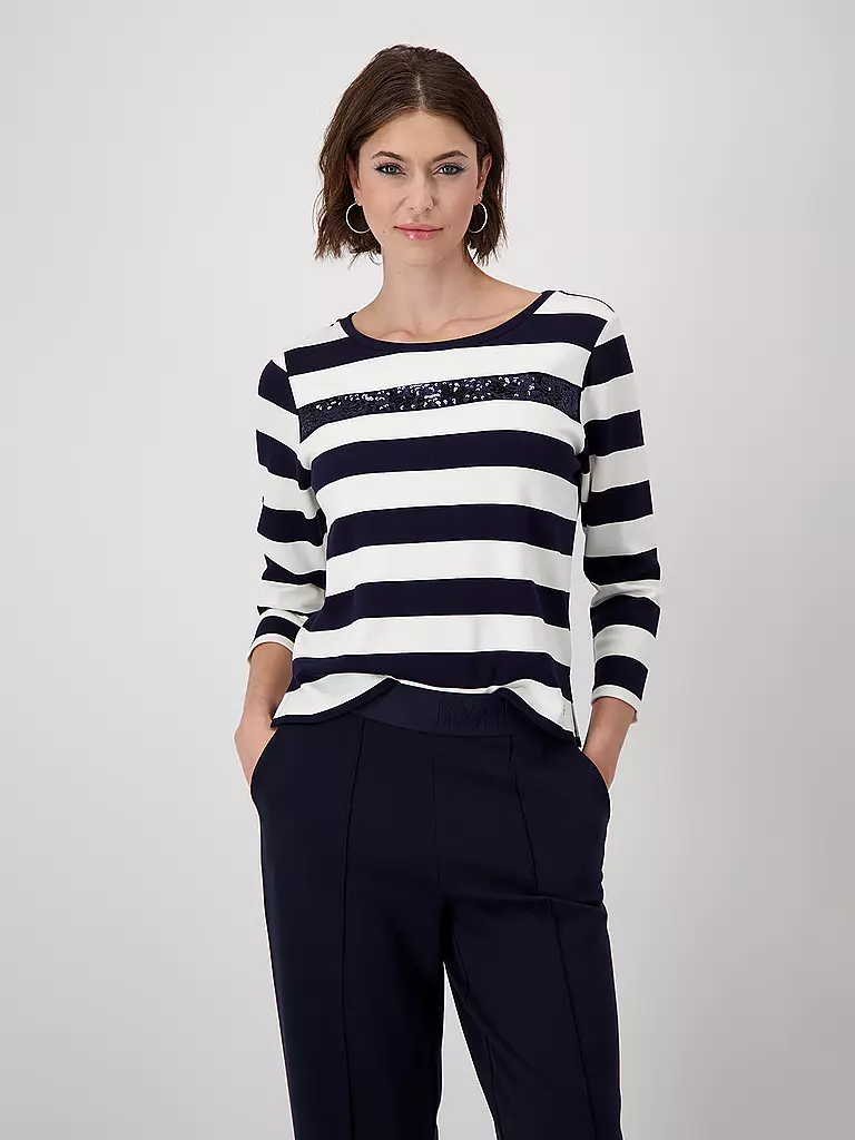 MONARI | Sweater | Blu scuro