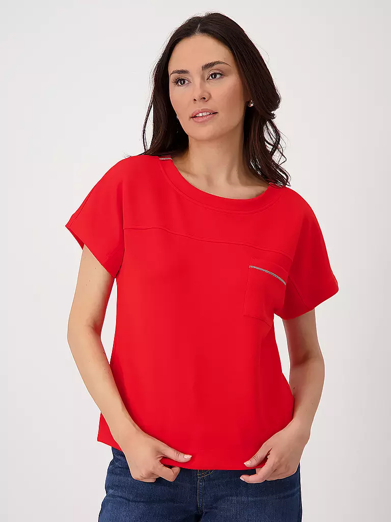 MONARI | Sweater | Rosso