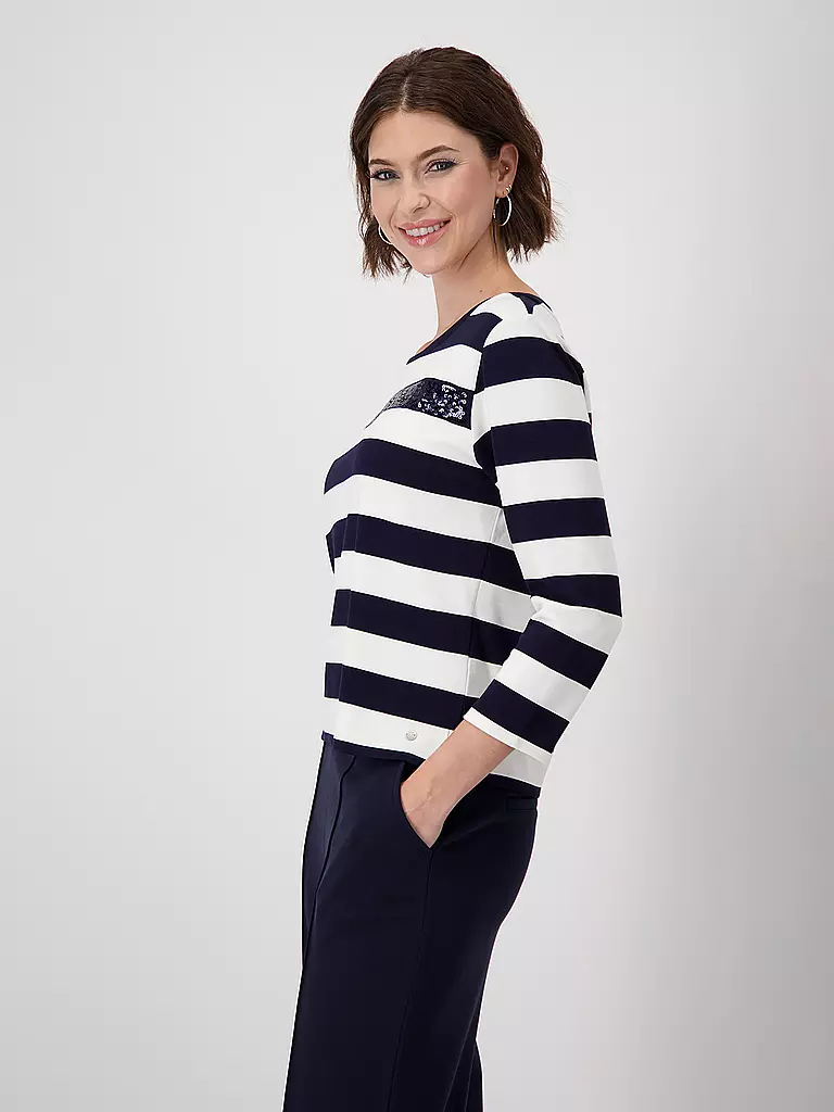 MONARI | Sweater | Blu scuro