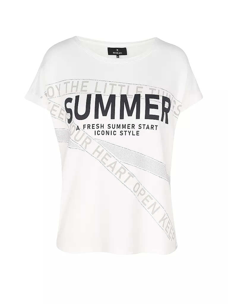 MONARI | T-Shirt  | Bianco