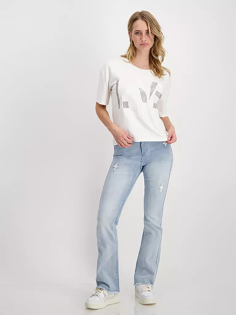 MONARI | T-Shirt  | Crema