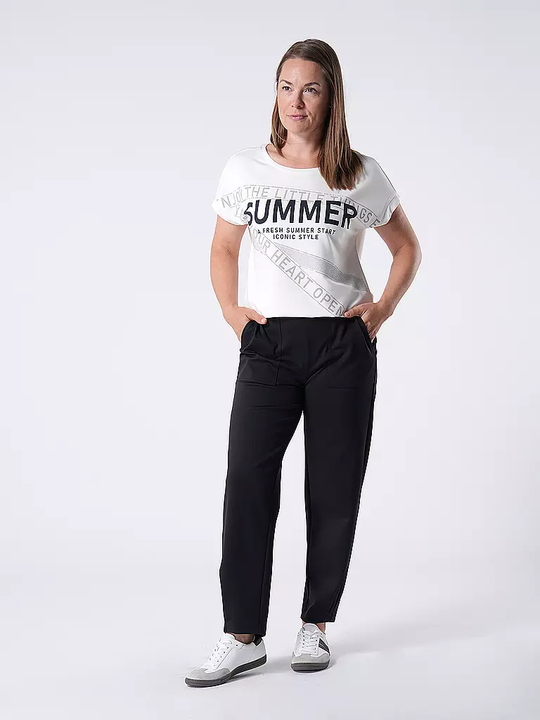 MONARI | T-Shirt  | Bianco