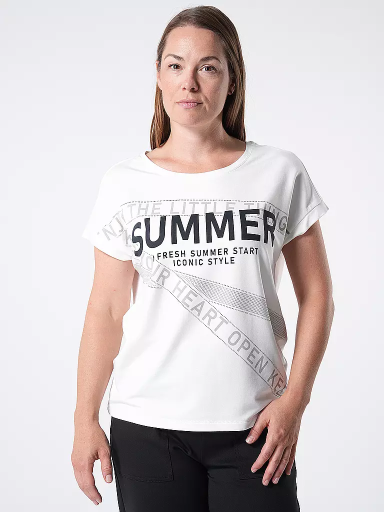 MONARI | T-Shirt  | Bianco