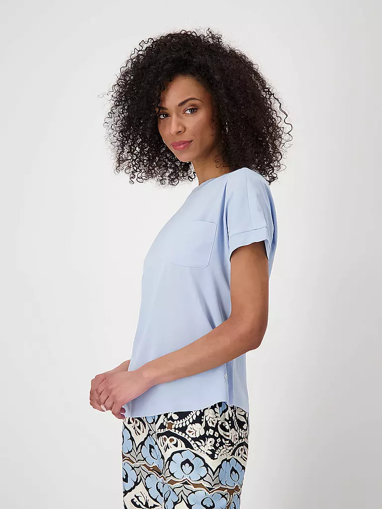 MONARI | T-Shirt  | Blu chiaro