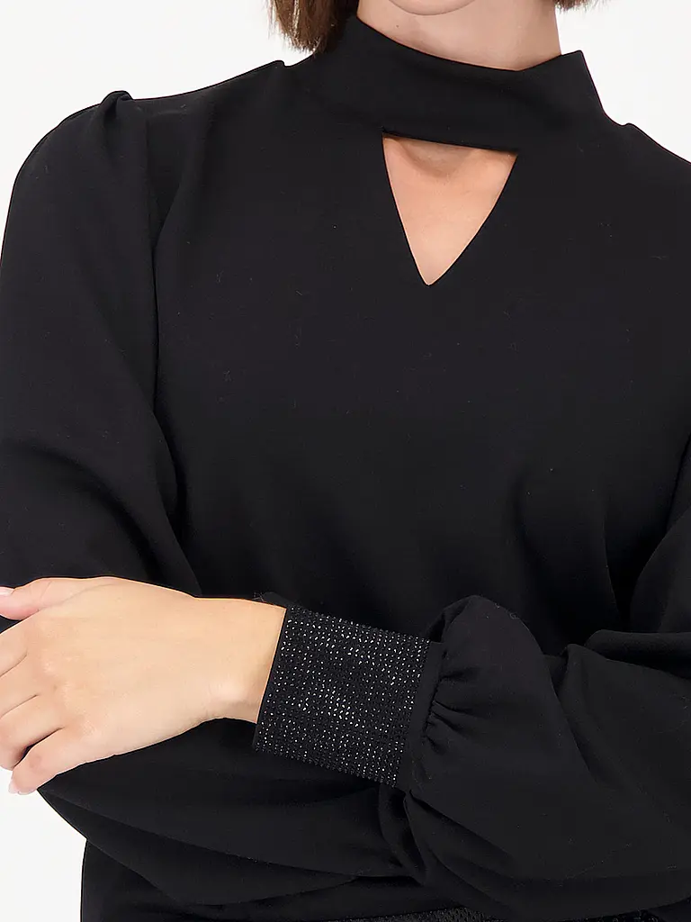 MONARI | T-shirt a maniche lunghe | Nero