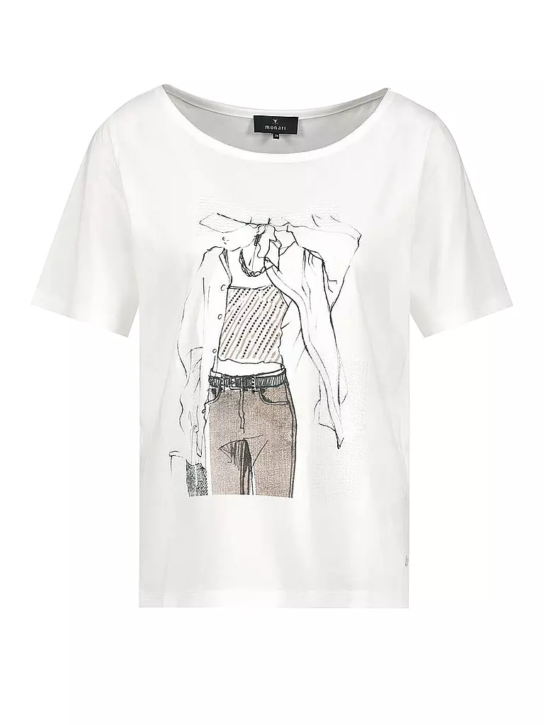 MONARI | T-Shirt | Crema