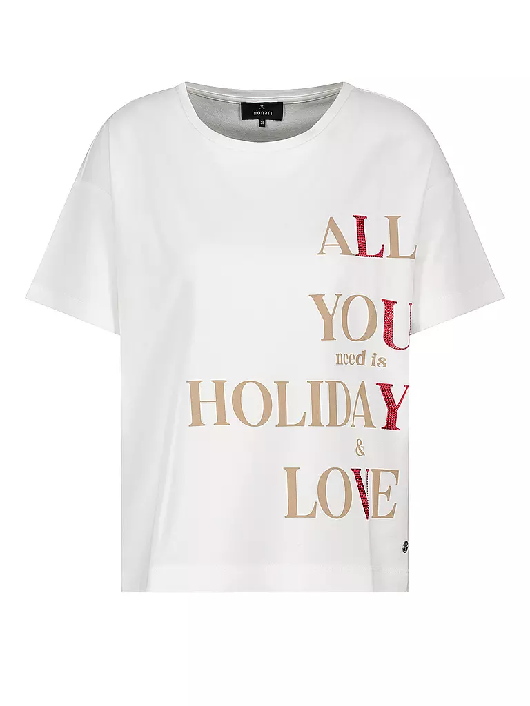 MONARI | T-shirt | Crema