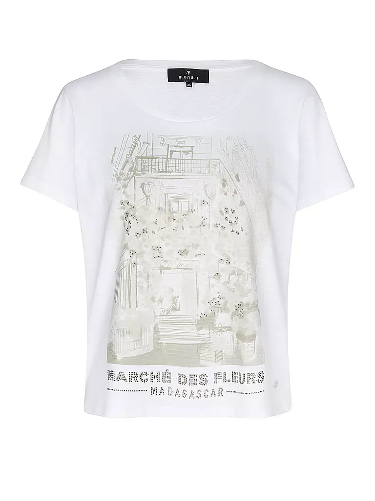 MONARI | T-shirt | Crema