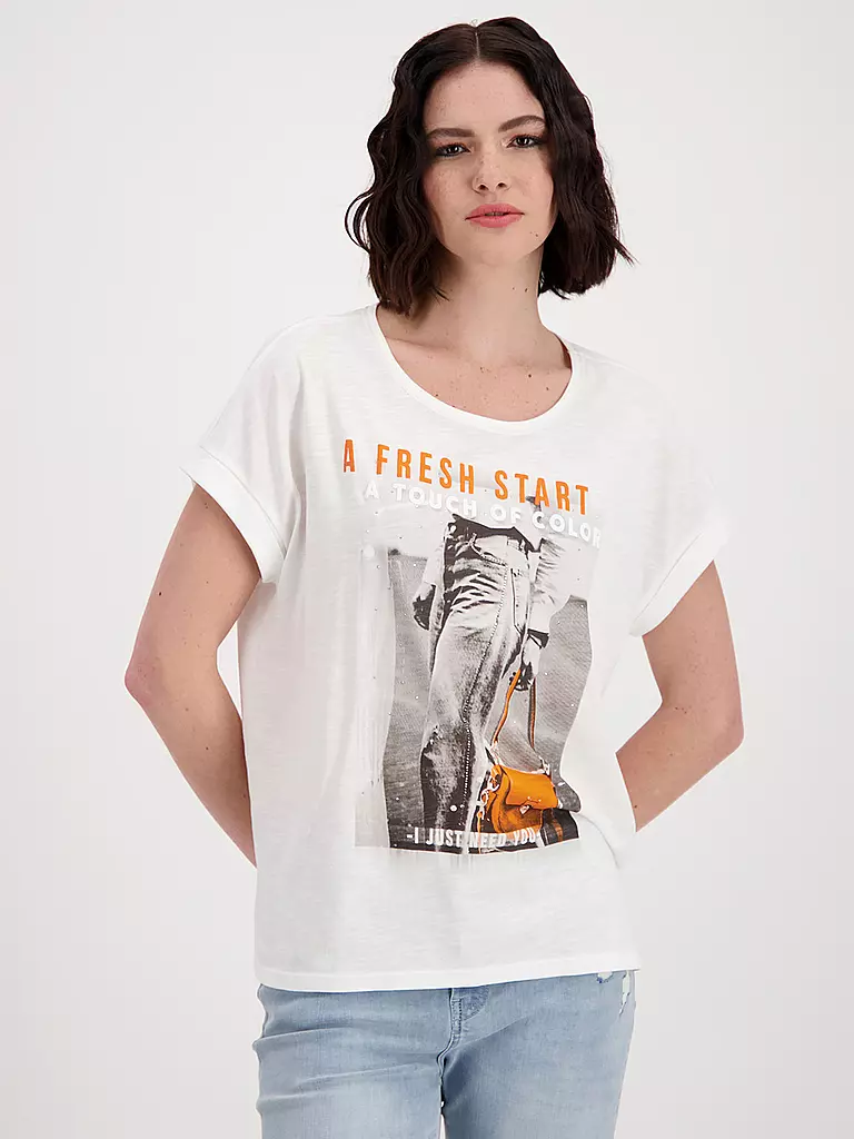 MONARI | T-Shirt | Crema