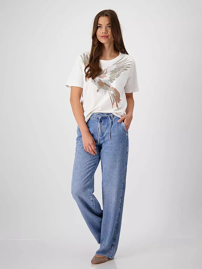 MONARI | T-shirt | Crema