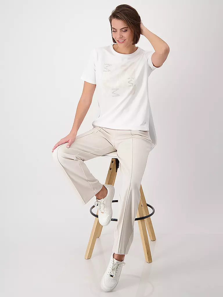 MONARI | T-shirt | Crema