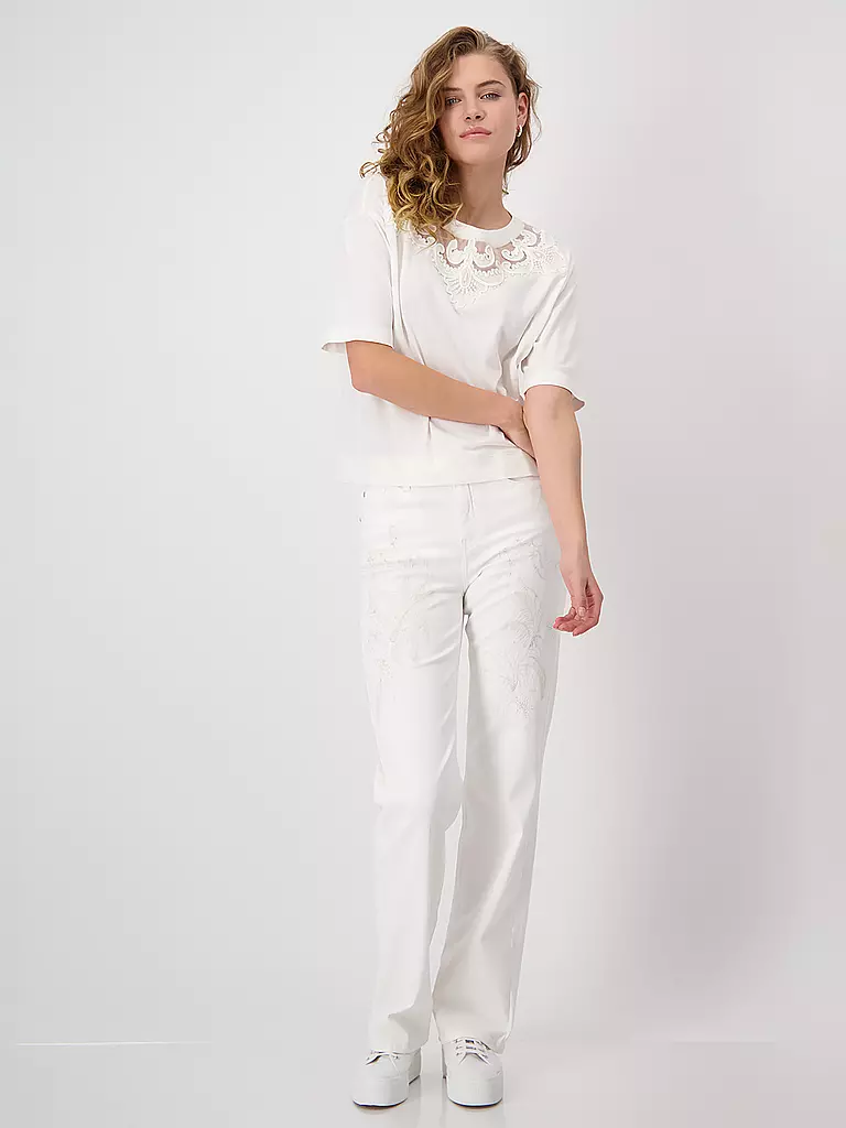 MONARI | T-shirt | Crema